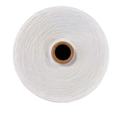 Dty 100D 75D 36F Twist Full Dull 100% Polyester Benang Putih Spun Elastis Tinggi