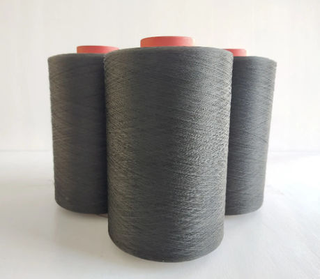 ESD Karbon Fiber Conductive Yarn Karbon Fiber Yarn Filament Untuk Kain Anti Static