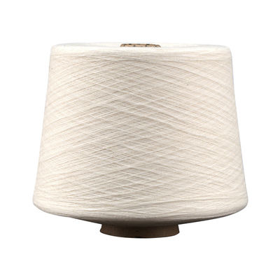 Warna tenunan Hot Core Tenacity Viscose Melange Yarn 20S 30S / 2 120D / 2 Dipakaikan Original Ring Mercerized Baja Benang