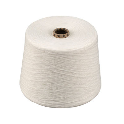 Warna tenunan Hot Core Tenacity Viscose Melange Yarn 20S 30S / 2 120D / 2 Dipakaikan Original Ring Mercerized Baja Benang