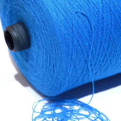 Benang campuran akrilik murni lembut 100% Spun dan 35% Stretch Color