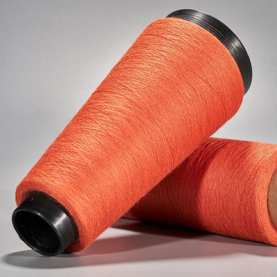 Fansy Sewing Polyester Spun Yarn Custom Ring Hot Fabric Polyester Viscose Blended Yarn