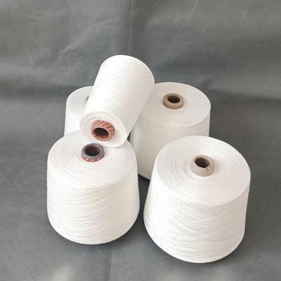 High Crochet Nylon 57% Berwarna Acrylic Blend Yarn Bulk Tensability Soft Melange Yarn