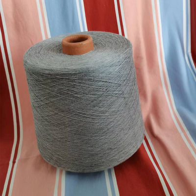 Dipakaikan 16S Count Fancy Yarn Circula Putih 30F Viscose Spun Untuk Panas