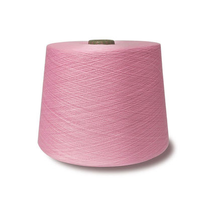 Spun Pet Textile 300D-1200D Polyester Slub Yarn Untuk Pakaian Ringan