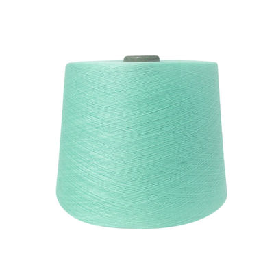 Spun Pet Textile 300D-1200D Polyester Slub Yarn Untuk Pakaian Ringan