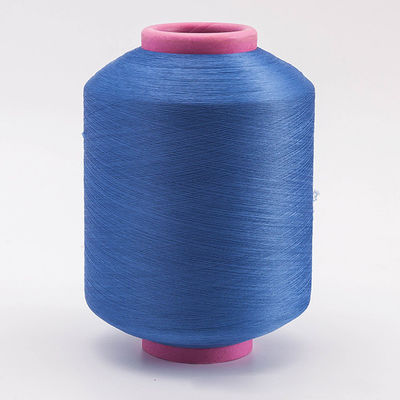 Elastisitas kaus kaki poliester Daur Ulang Textured Yarn 560D Spandex Covered Yarn