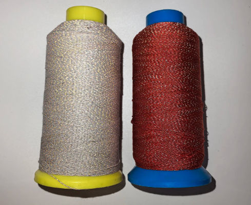 350D Grey Brodery Reflective Thread Untuk Menenun Pakaian Keamanan Menjahit Benang Reflective
