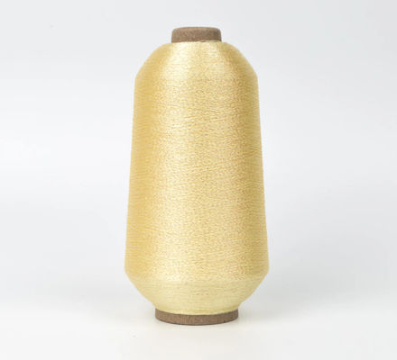 150d 5000y 128g Untwist Rayon Metallic Yarn Brodery Thread Untuk Mesin
